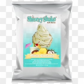 Shivery Shake Pina Colada Soft Serve Mix - Frappe Powder Mix, HD Png Download - piña colada png