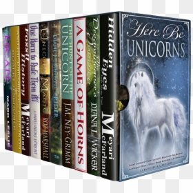 Here Be Unicorns - Book Cover, HD Png Download - piña colada png
