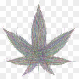 Weed Leaf Vector Png, Transparent Png - marijuana leaf vector png