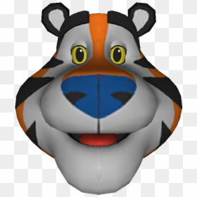 Download Zip Archive - Frosted Flakes Tiger Face, HD Png Download - tony the tiger png