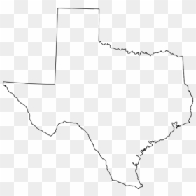 Texas Outline Clipart 2 - Texas State Outline .png, Transparent Png - texas map outline png