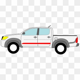 Toyota Hilux Cartoon, HD Png Download - car light png