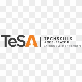Techskills Accelerator Logo - Tesa Imda, HD Png Download - accelerator png