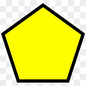 Shape Has 5 Sides And 5 Angles, HD Png Download - pentagon shape png