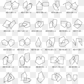 Transparent Pentagon Shape Png - Interlocking Pentagons, Png Download - pentagon shape png