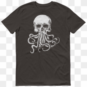 Image Of Skulltopus - Shirt Designs For Fund Raising, HD Png Download - smoke skull png