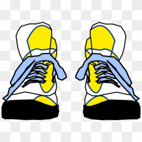 Shoes Sports Sneakers Tennis - Sneakers Clip Art, HD Png Download - shoes vector png