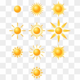 Sun Clip Art Silhouette, HD Png Download - sky vector png