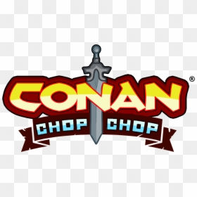 Transparent Conan The Barbarian Png - Conan Chop Chop Logo, Png Download - conan the barbarian png