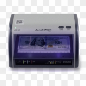 Accubanker Led420 Counterfeit Detector, HD Png Download - 10 dollar bill png