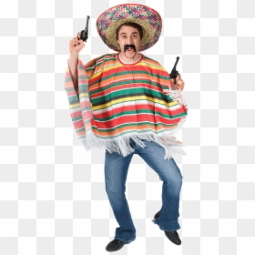 Mexican Traditional Dress Men, HD Png Download - mexican poncho png