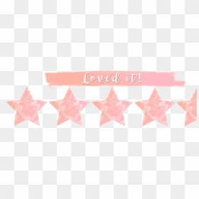 Transparent Pink Star Png - Patchwork, Png Download - rating png