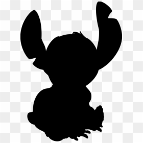 Lilo & Stitch Lilo Pelekai Ohana Silhouette - Disney Stitch Silhouette, HD Png Download - disney stitch png