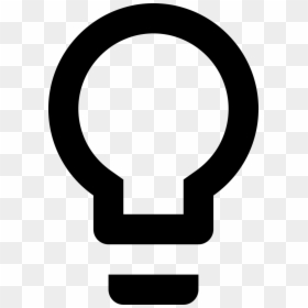 Ic Lightbulb Outline Px - Female Gender Icon Png, Transparent Png - light bulb outline png