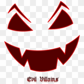 Evil Villains Logo - Easy Jack O Lantern Stencil, HD Png Download - wwe 2k17 png