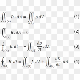 Power Equation Electric Field, HD Png Download - equations png