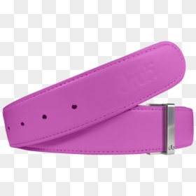 Pink Plain Textured Leather Belt - Buckle, HD Png Download - leather texture png