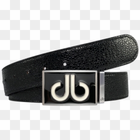 Black Stingray Texture Leather Belt - Belt, HD Png Download - leather texture png