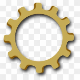 Gear Wheel Clip Art At Clker Com Vector Clip Art Online - Gear Wheel, HD Png Download - gear vector png