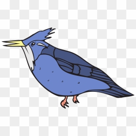 Blue Bird Wings - Kingfisher Coloring Page, HD Png Download - wings clipart png