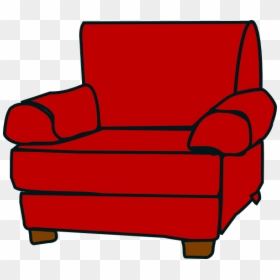 Armchair Clip Art At - Armchair Clipart, HD Png Download - chair clipart png