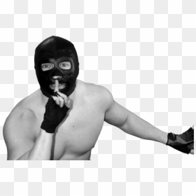 Monochrome, HD Png Download - lucha mask png