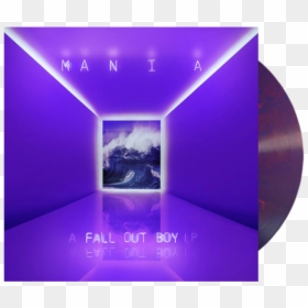Picture 1 Of - Fall Out Boy Mania Album Art, HD Png Download - colorful swirls png