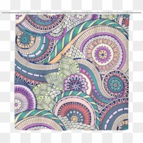 Paisley, HD Png Download - colorful swirls png
