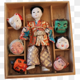Japanese Mask Dance Doll, HD Png Download - theater mask png