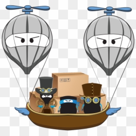 Hot Air Balloon, HD Png Download - airship png