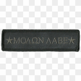Label, HD Png Download - molon labe png