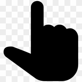 Finger Up Icon Png - Point With Hand Png, Transparent Png - thumbs up vector png