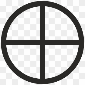 Earth Astronomical Symbol, HD Png Download - occult png
