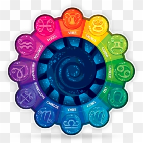Zodiac Signs, HD Png Download - zodiac wheel png
