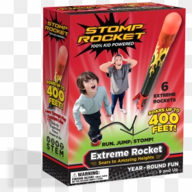 Stomp Rocket, HD Png Download - rocket trail png