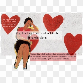 Clip Art Heartbroken Pic - Bruised Heart Feeling, HD Png Download - heartbreak emoji png