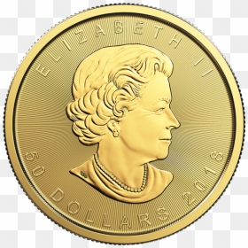 Canadian Maple Leafs 2018 Back - 2018 Gold Maple Leaf Coin, HD Png Download - 2018 gold png
