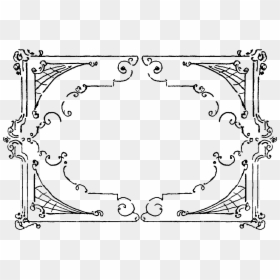 Flourish Frame Png - Png Flourish Frame, Transparent Png - corner flourish png