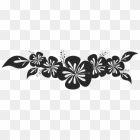 Hibiscus Spray Rubber Stamp - Canvas Print, HD Png Download - rubber stamp png