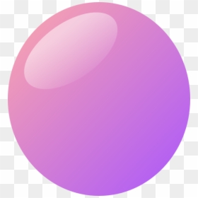 Pink And Purple Bubble, HD Png Download - bubble clipart png