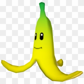 Thumb Image - Mario Kart Banana Png, Transparent Png - peeled banana png