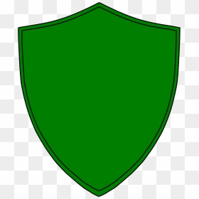 Free Shield Clipart - Black And Green Shield, HD Png Download - shield shape png