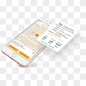 Goldstar Gps On Phone Screen , Png Download, Transparent Png - phone screen png