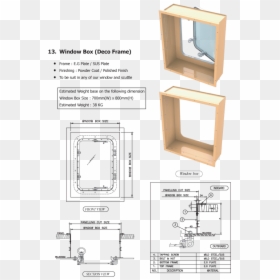 Cabinetry, HD Png Download - window box png