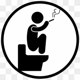 My Health Is In The Toilet - Pictogram Toilet, HD Png Download - toilet clipart png