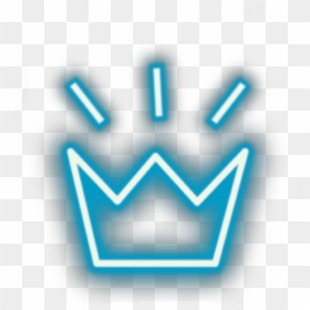 Transparent Neon Crown Png , Png Download - Neon Crown Png, Png Download - blue crown png