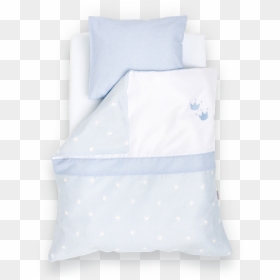 Bedcover Crown Blue - Bed Sheet, HD Png Download - blue crown png