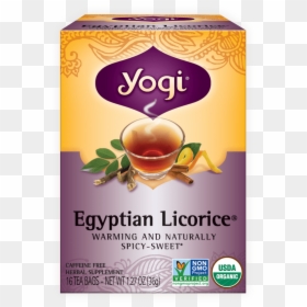 Yogi Egyptian Licorice Tea, HD Png Download - licorice png