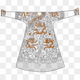 Chinese Imperial Robe Designs, HD Png Download - asian dragon png