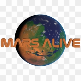 Mars Alive - Earth, HD Png Download - mars planet png